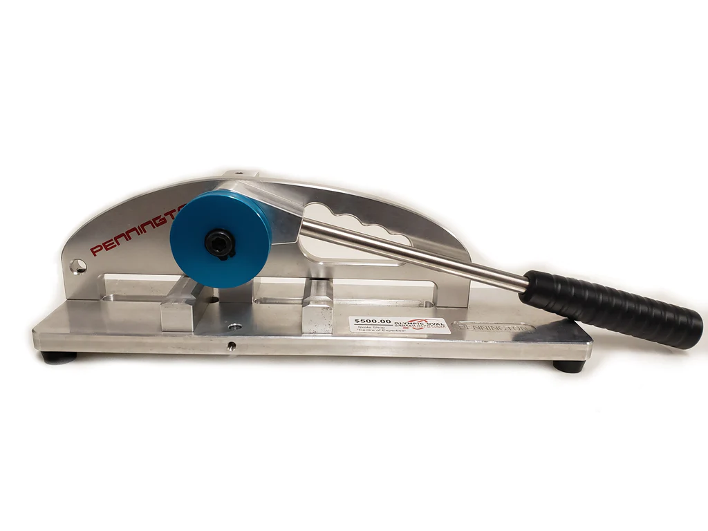 PENNINGTON BLADE BENDER New! 2 a metal cutter with a blue handle