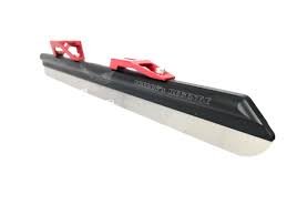 LT FIXED 12C27 Evo Freddy’s Revenge 2 a black and red plastic blade on a white background
