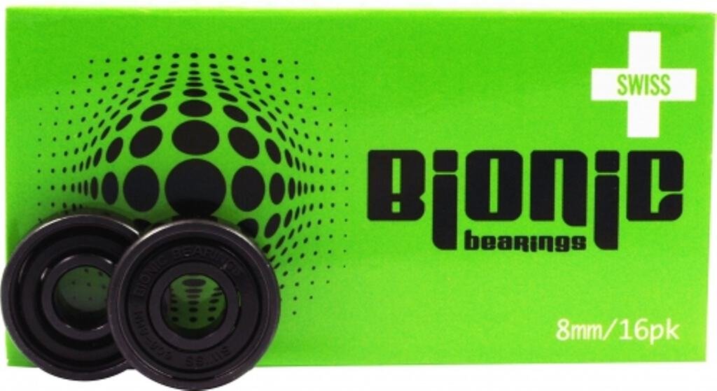 BIONIC SWISS BEARINGS 8MM 16-PACK 3 Bionic Swiss Bearings