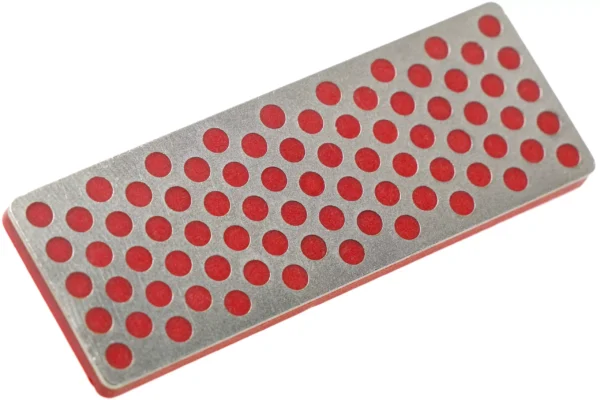 DMT W7F DIAMOND WHETSTONE pierre d'ébarbage rouge 1 PIERRE À AIGUISER DIAMANTÉE DMT W7F
