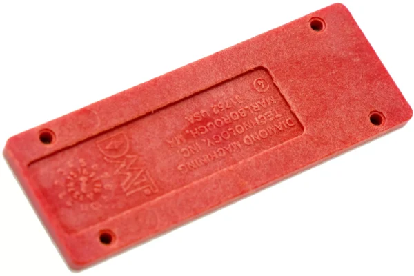 DMT W7F DIAMOND WHETSTONE pierre d'ébarbage rouge 5 PIERRE À AIGUISER DIAMANTÉE DMT W7F