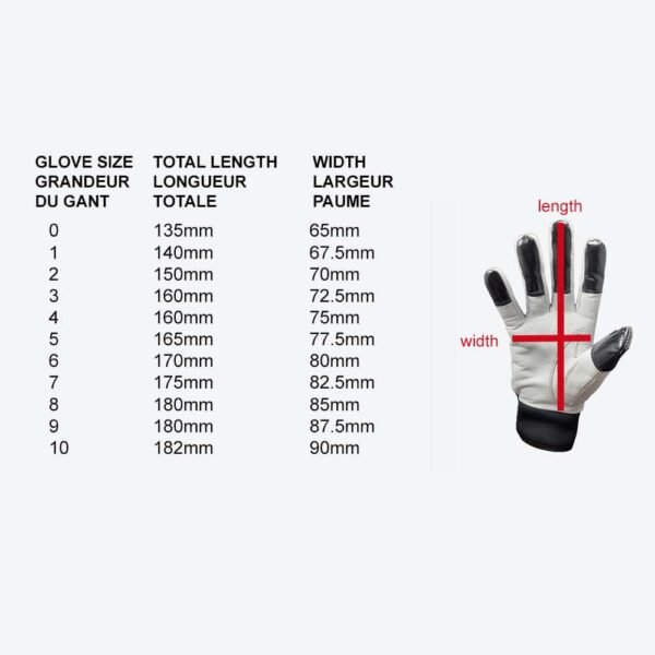 Gant de patinage en cuir XACT avec bouts de doigts renforcés 3 Xact Leather Skating Glove