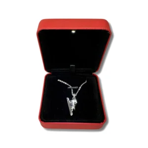 COLLIER PENDENTIF LONG TRACK