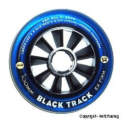 Roues de piste noires MPC