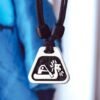 Dragon Boater Pewter Sports Pendant