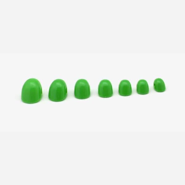 SKATE-TEC Quick Tips Doigts protecteurs en ABS 2 plastique vertConseils