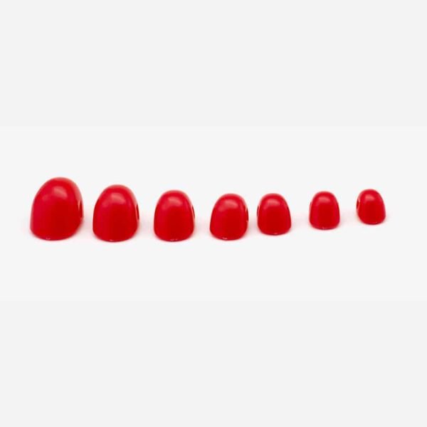 SKATE-TEC Quick Tips Doigts protecteurs en ABS 4 skate-tec quick tips RED